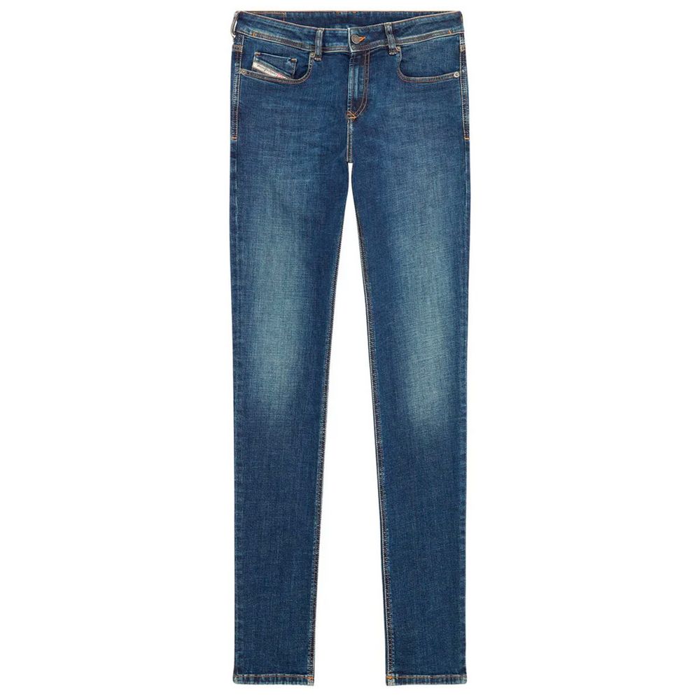Diesel Blå Bomullsjeans &amp;amp; Byxor