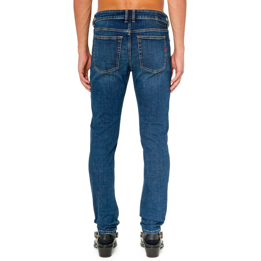 Diesel Blå Bomullsjeans &amp;amp; Byxor