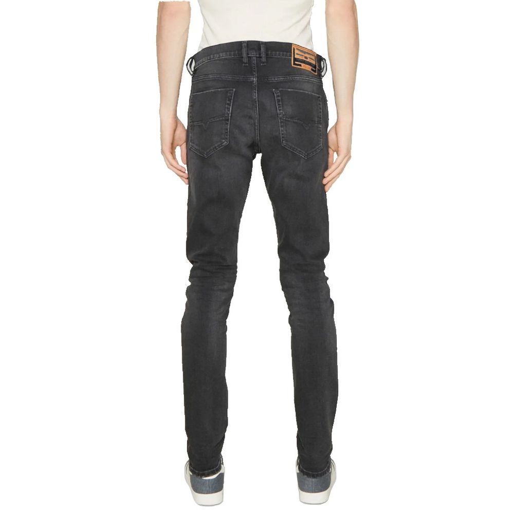 Diesel svarta bomullsjeans och byxor