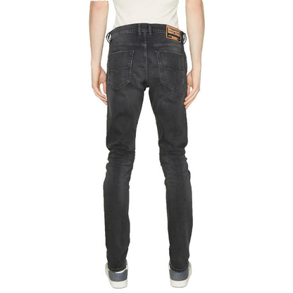 Diesel svarta bomullsjeans och byxor