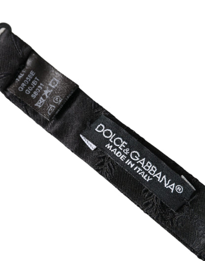 Dolce &amp;amp; Gabbana Flerfärgad Fantasy Sidenfluga med Justerbar Halsringning