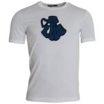 Dolce &amp;amp; Gabbana Vit King Of Love Rundhalsad Kortärmad T-shirt