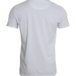 Dolce &amp;amp; Gabbana Vit bomulls-t-shirt med rund hals och kort ärm