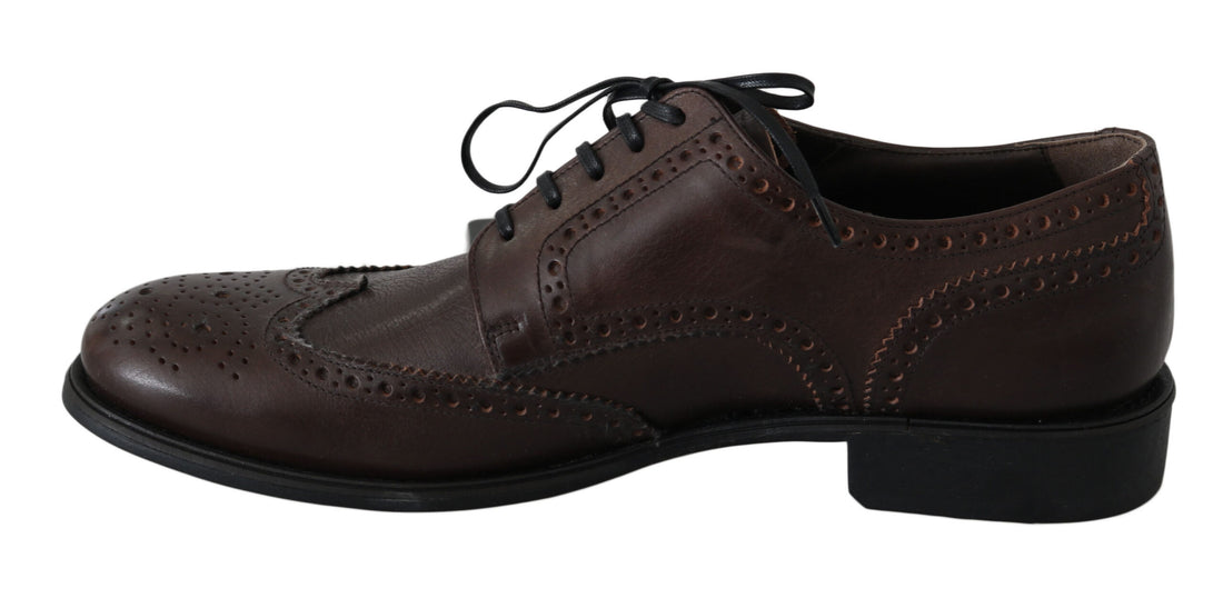 Dolce &amp;amp; Gabbana Bruna Läder Brogue Derby Finskor