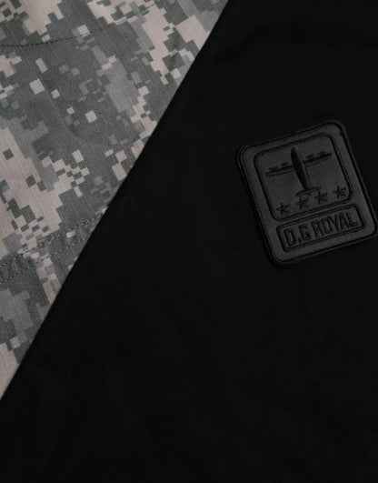 Dolce &amp;amp; Gabbana Flerfärgad Kamouflage Bomull Rund Hals Herr T-shirt