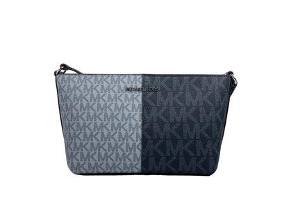 Michael Kors Jet Set Travel Liten TZ Axelremsväska Blå 