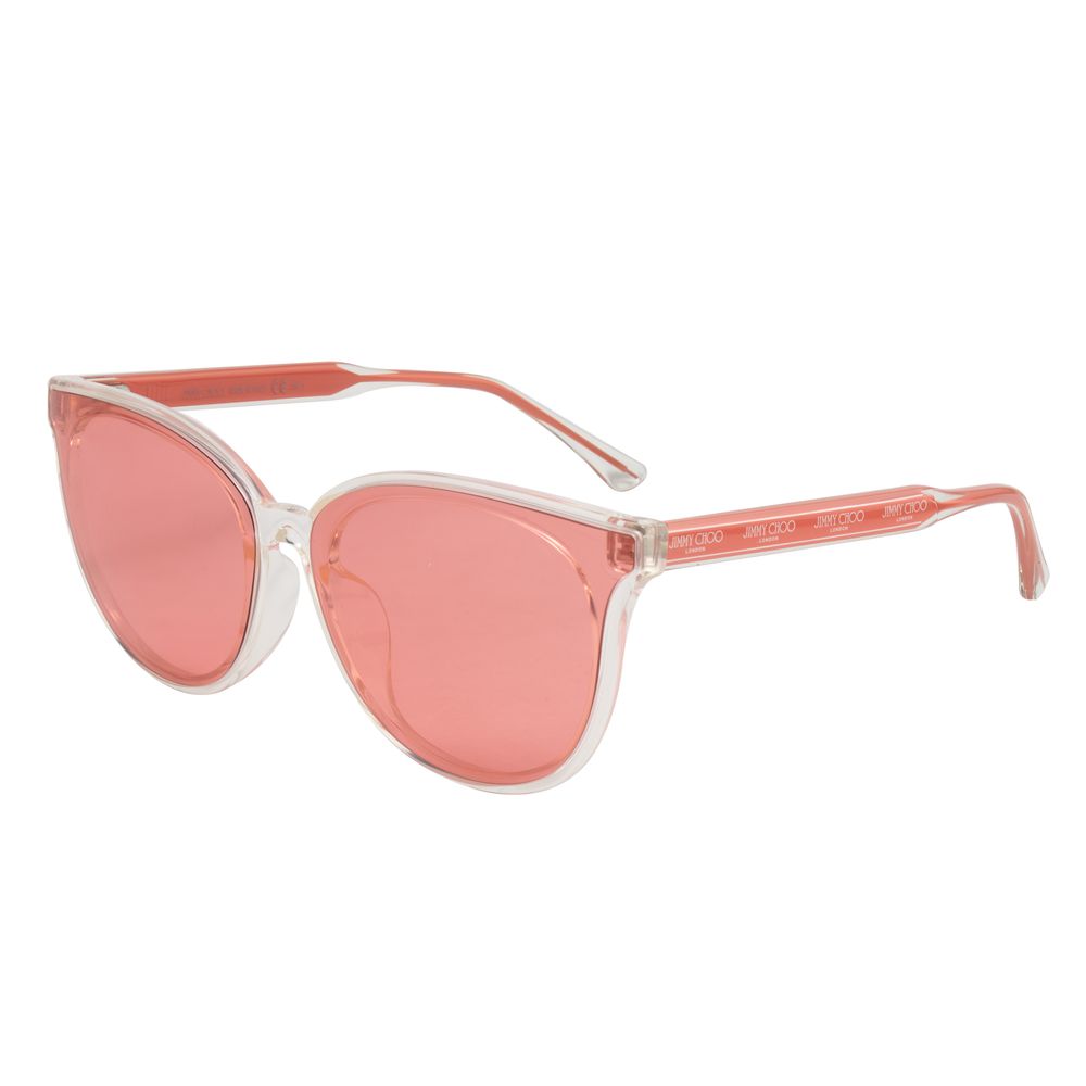 Jimmy Choo solglasögon i genomskinligt acetat