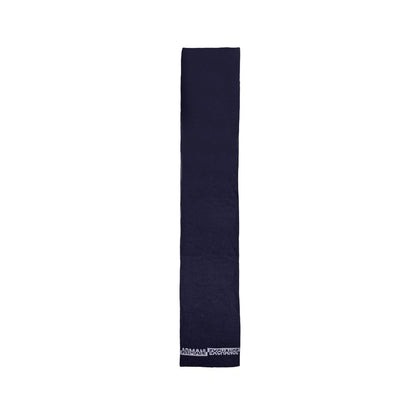 Armani Exchange blå polyamidhalsduk