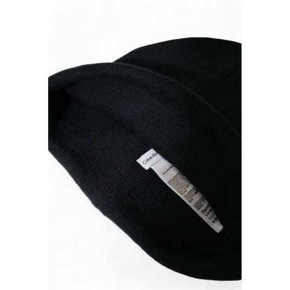 Calvin Klein svarta kepsar i återvunnen polyester