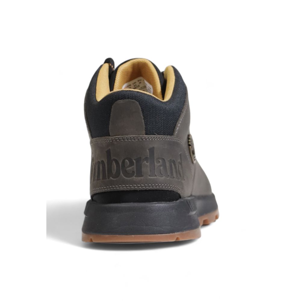 Timberland Grå Sneaker i Återvunnet Läder