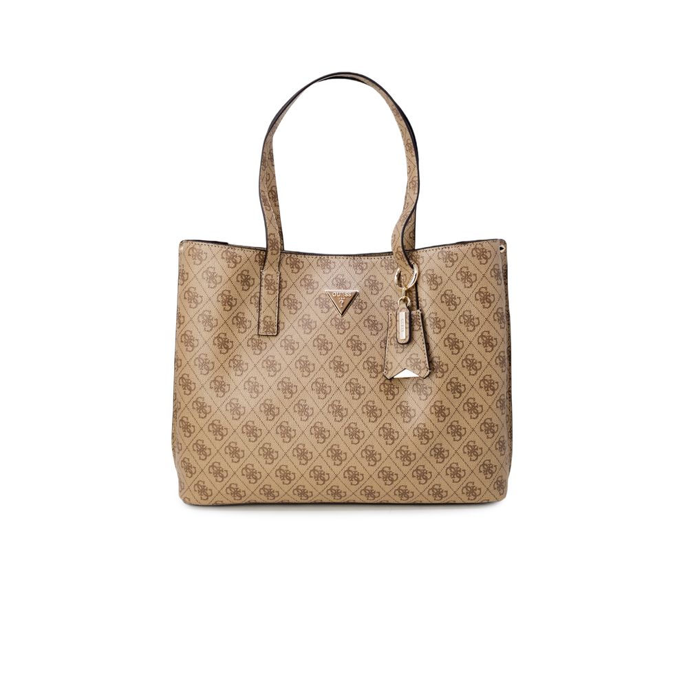 Guess beige polyetenhandväska