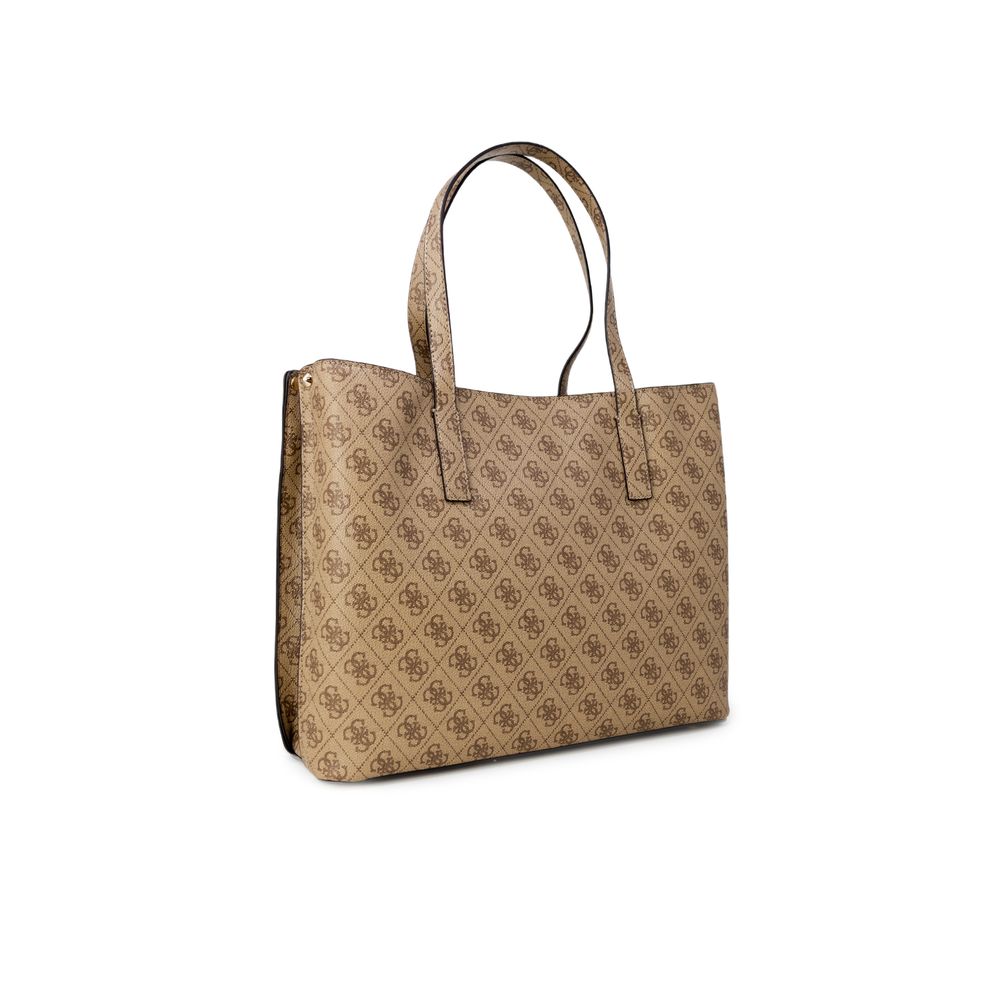 Guess beige polyetenhandväska