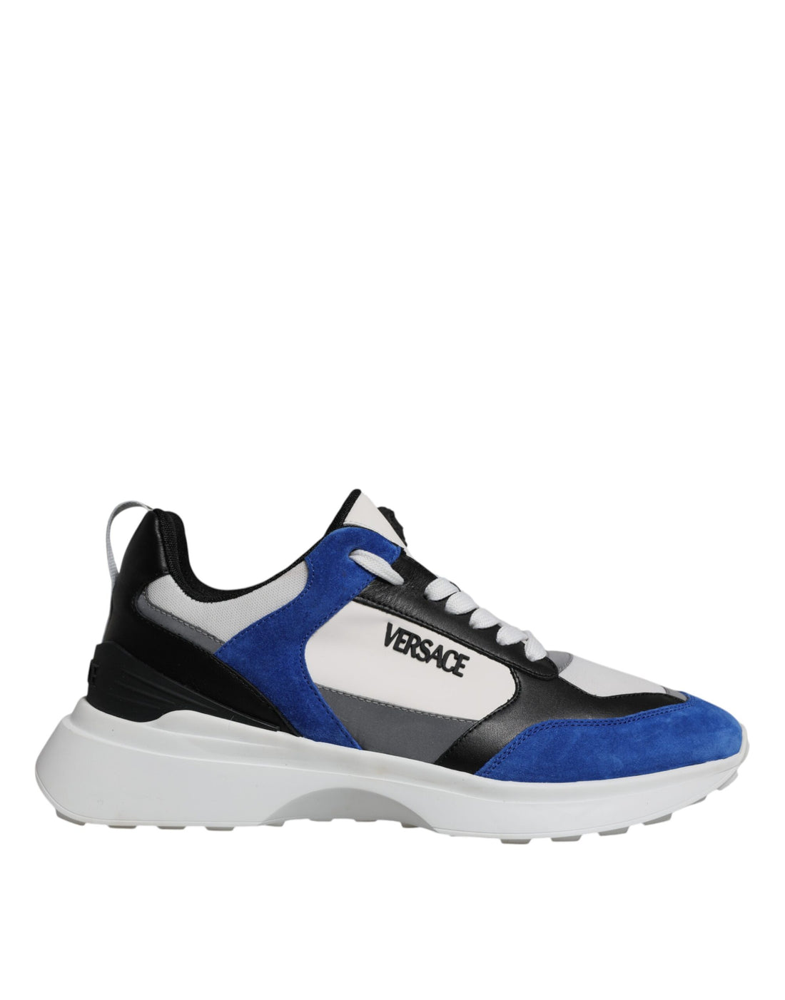 Versace Flerfärgad Canvas Quad Fabric Medusa Låga Sneakers Skor