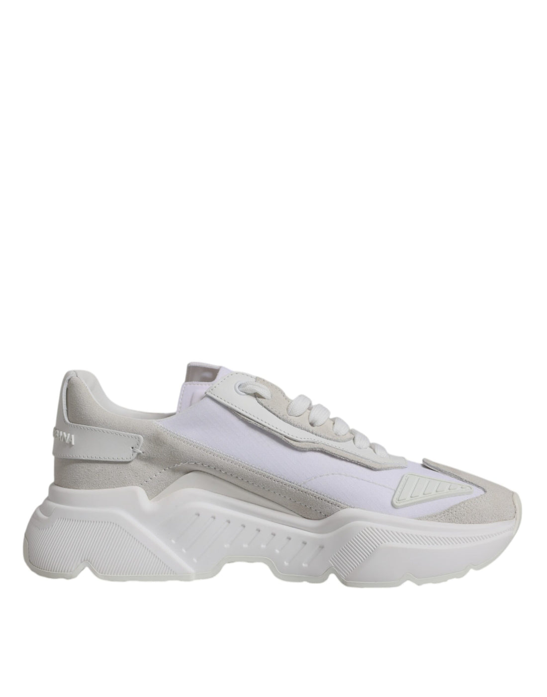 Dolce &amp;amp; Gabbana Vita Läder Daymaster Låga Sneakers Skor