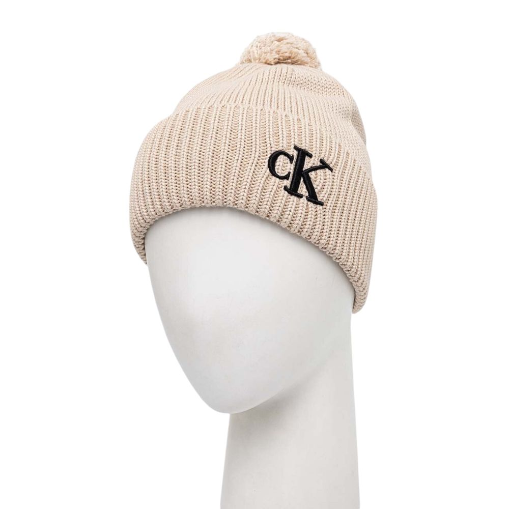 Calvin Klein Beige Bomullskeps Basebollkeps