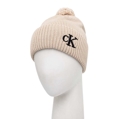 Calvin Klein Beige Bomullskeps Basebollkeps