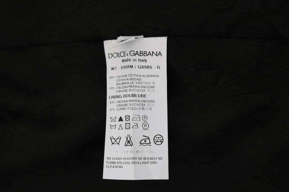 Dolce &amp;amp; Gabbana svart STAFF bomullsväst