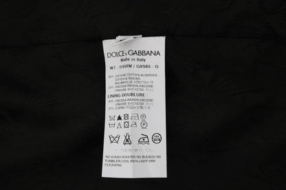 Dolce &amp;amp; Gabbana svart STAFF bomullsväst