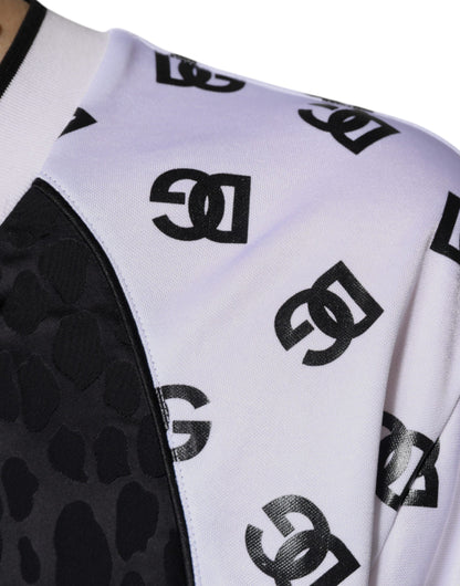Dolce &amp;amp; Gabbana Svartvit Logo Herr Kortärmad T-shirt