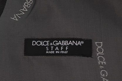 Dolce &amp;amp; Gabbana Grå STAFF Bomullsviskon Väst