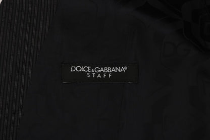 Dolce &amp;amp; Gabbana Grå Ull Stretchväst