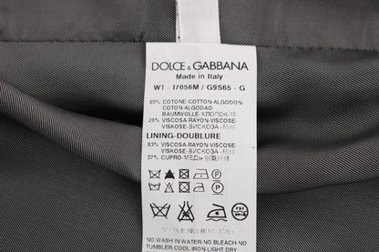 Dolce &amp;amp; Gabbana Svart STAFF Bomullsviskon Väst