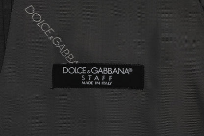 Dolce &amp;amp; Gabbana Grå STAFF Bomullsviskon Väst