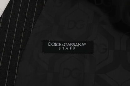 Dolce &amp;amp; Gabbana Grå Ull Stretchväst