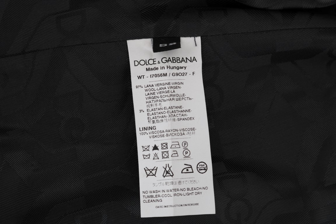 Dolce &amp;amp; Gabbana Grå Ull Stretchväst