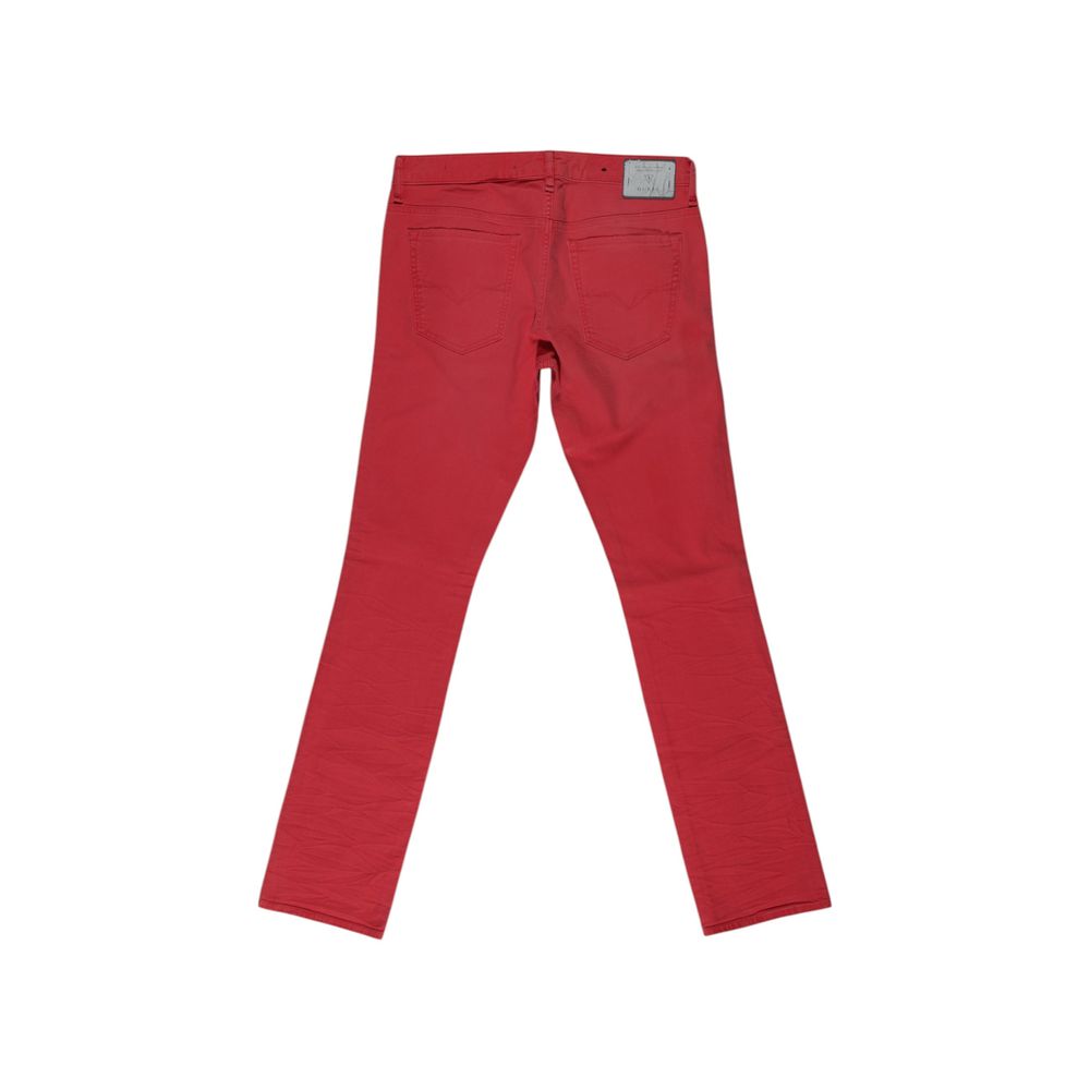 Guess Röda Bomullsjeans &amp;amp; Byxor