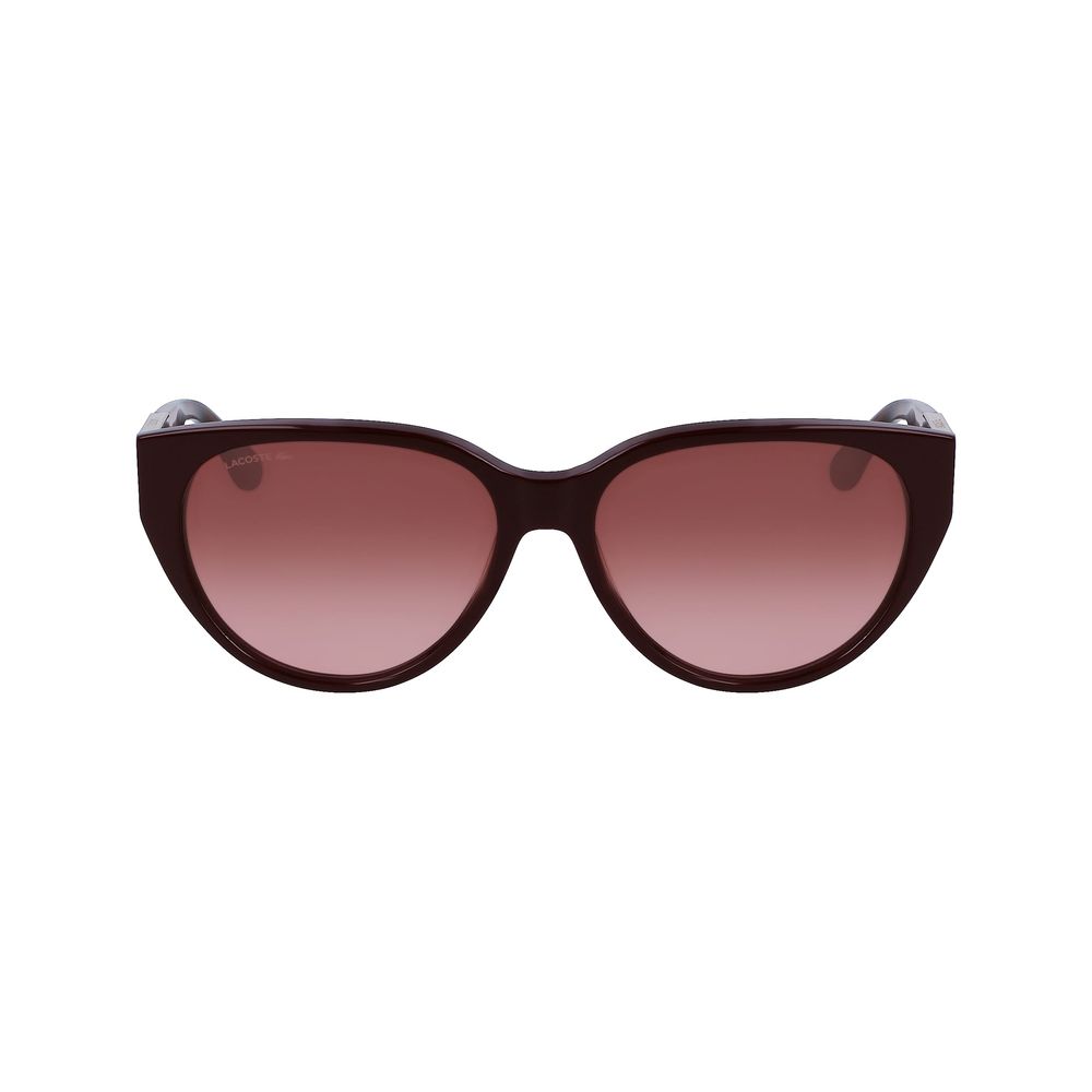 Lacoste röda acetat solglasögon