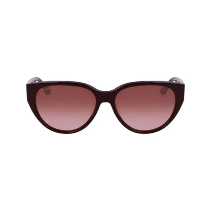 Lacoste röda acetat solglasögon