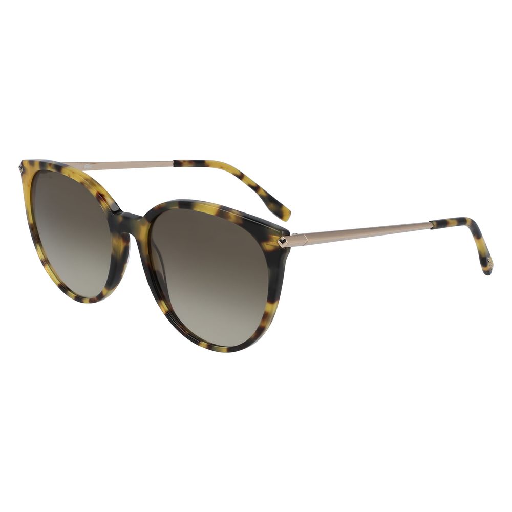 Lacoste bruna metallsolglasögon