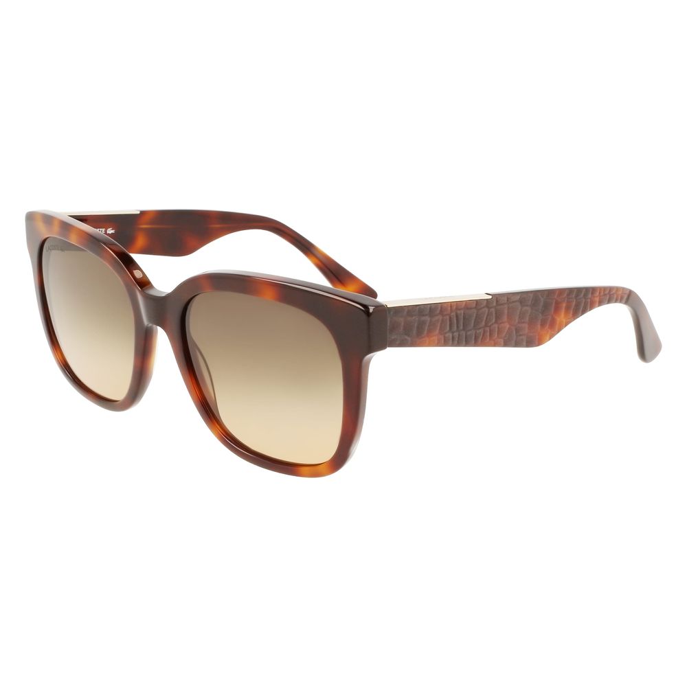 Lacoste bruna acetatsolglasögon