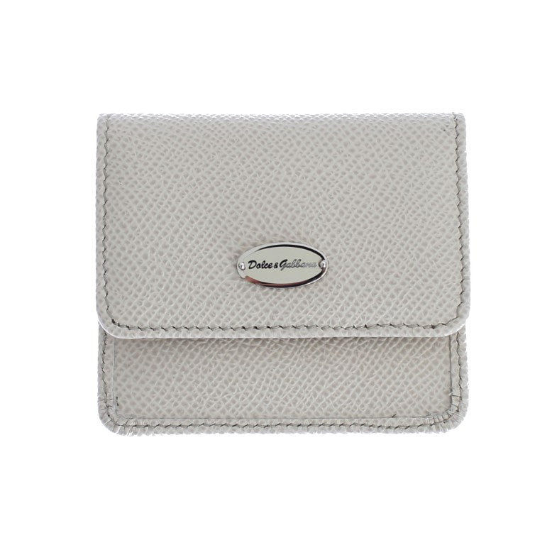 Dolce &amp;amp; Gabbana Vit Dauphine Läderfodral Plånbok