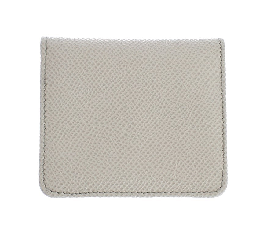 Dolce &amp;amp; Gabbana Vit Dauphine Läderfodral Plånbok