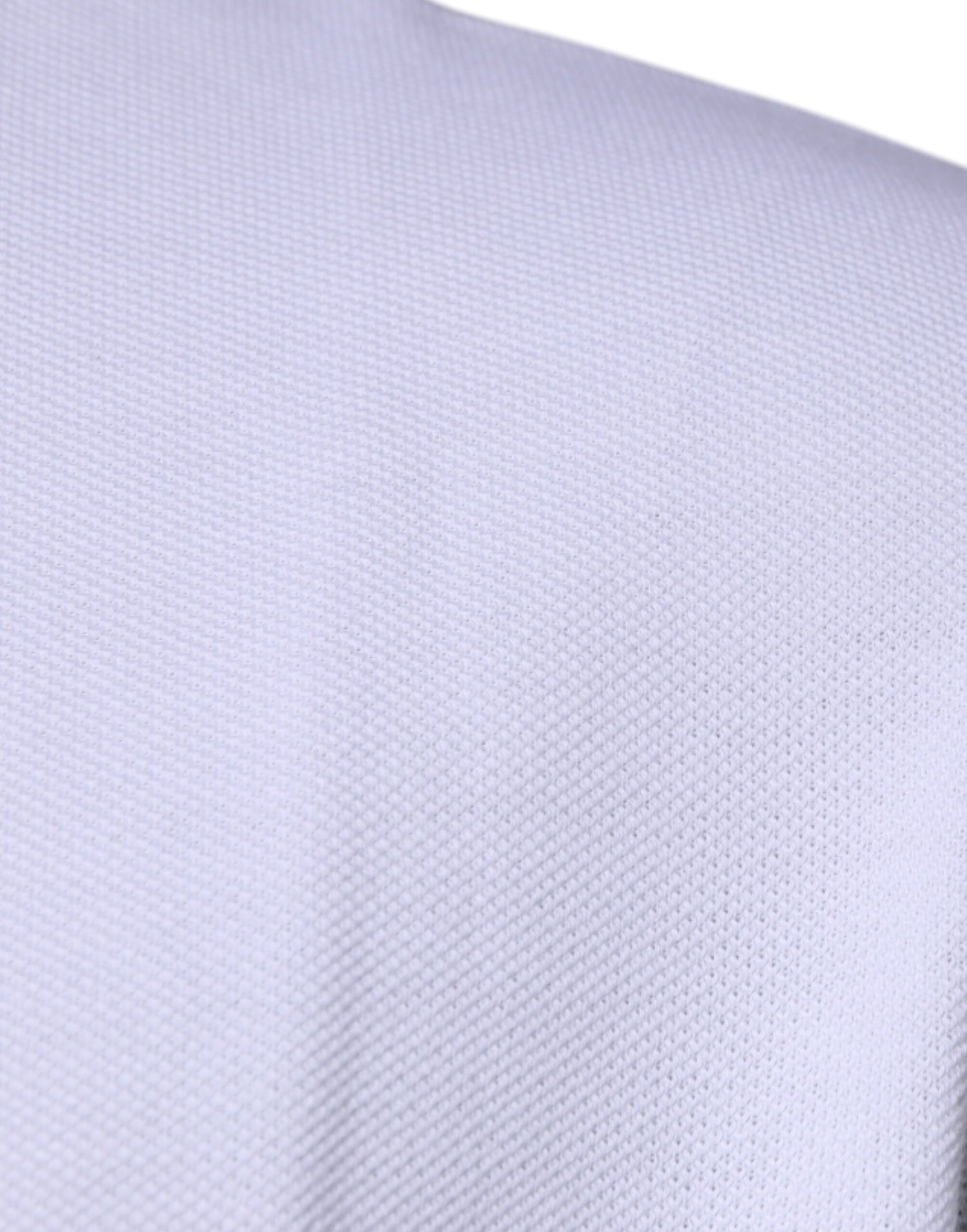 Versace Vit Viskos Krage Herr Polo Kortärmad T-shirt