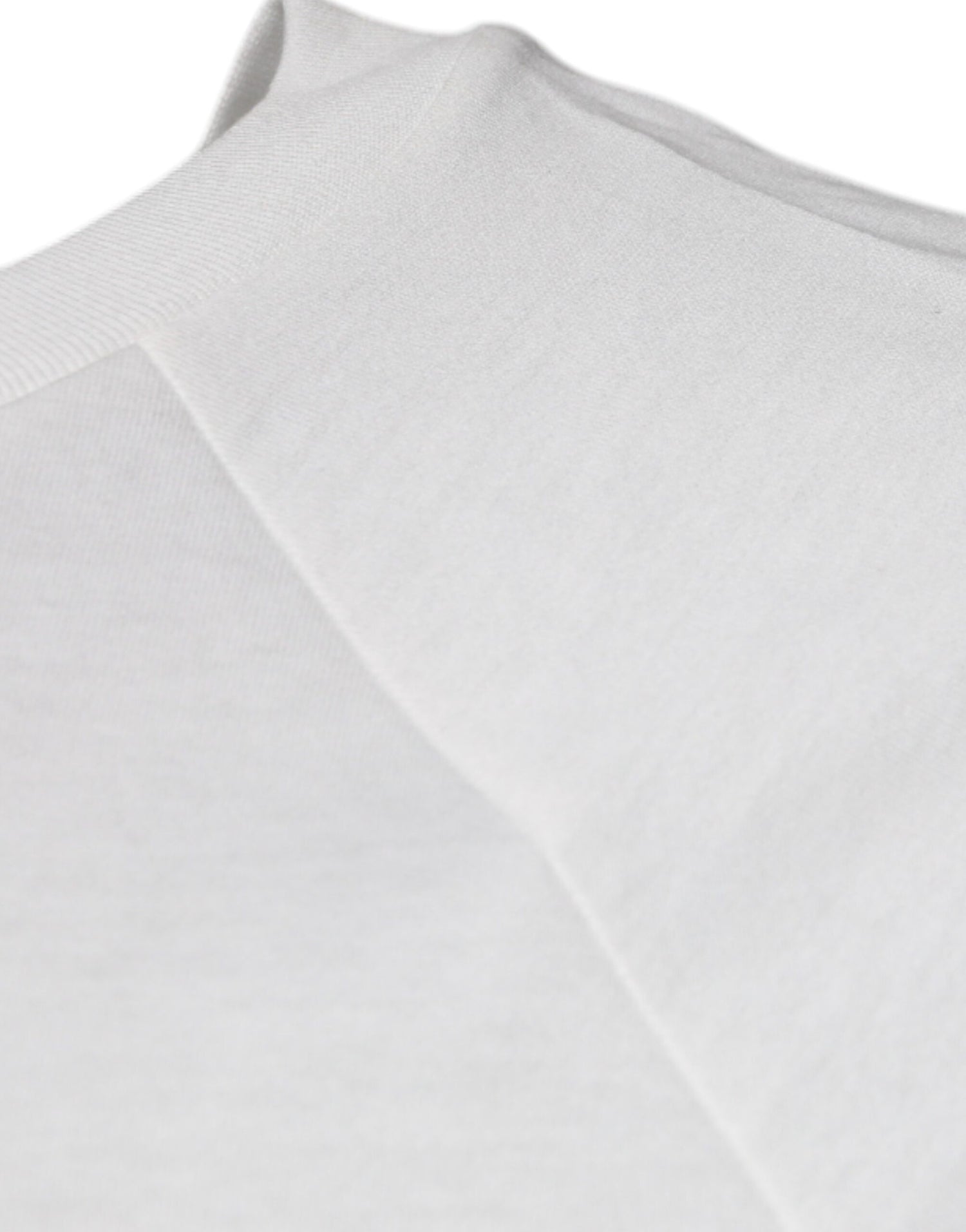 Dolce &amp;amp; Gabbana Vit DG Sport Rundringad Kortärmad T-shirt