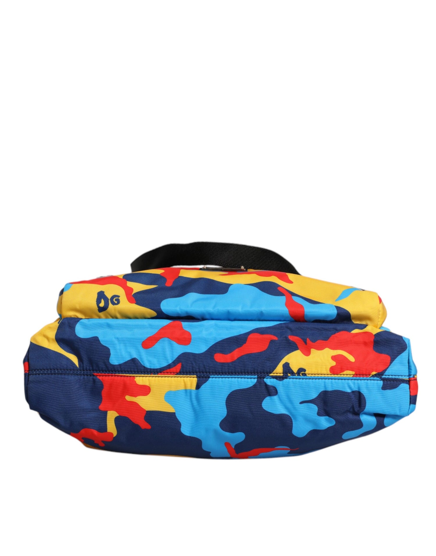 Dolce &amp; Gabbana Multicolor Camouflage Nylon Shopping Tote Bag