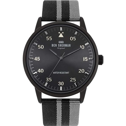 Ben Sherman grå tygklocka