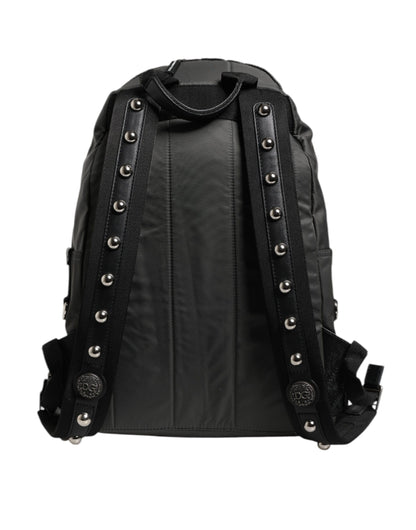 Dolce &amp;amp; Gabbana Grå Nylon Prince Forever School Reseryggsäck