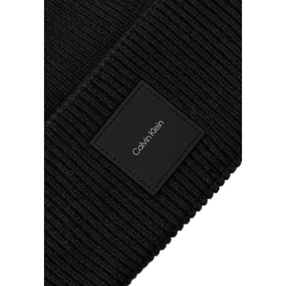 Calvin Klein svarta kepsar i ekologisk bomull – basebollkeps