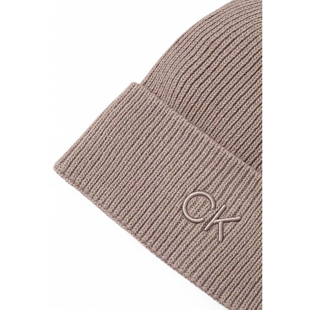 Calvin Klein Beige Ekologisk Bomullskeps Basebollkeps