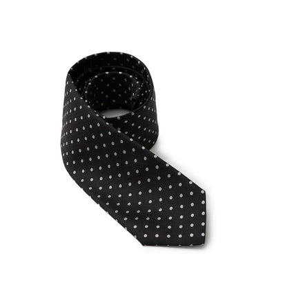 Dolce &amp;amp; Gabbana Svarta Sidenslipsar &amp;amp; Fluga