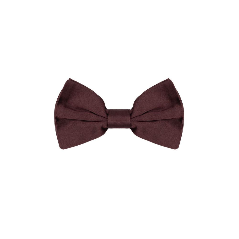 Dolce &amp;amp; Gabbana Vinröda Sidenfluga
