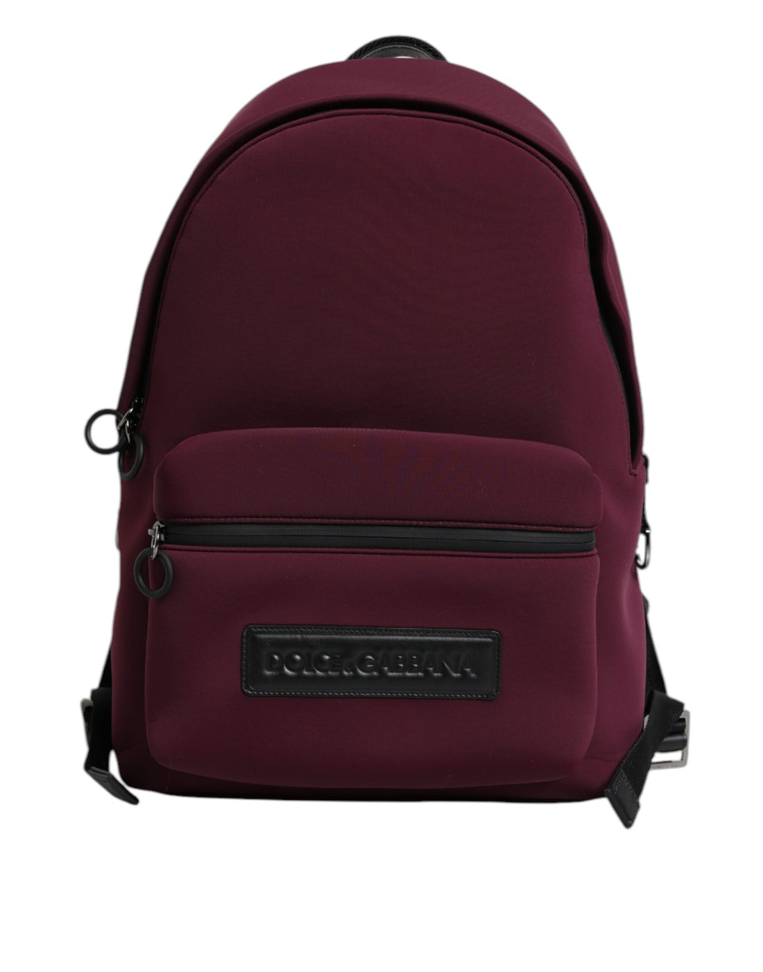 Dolce &amp;amp; Gabbana Burgundy Montreale Tecnico Textile Herr Ryggsäcksväska