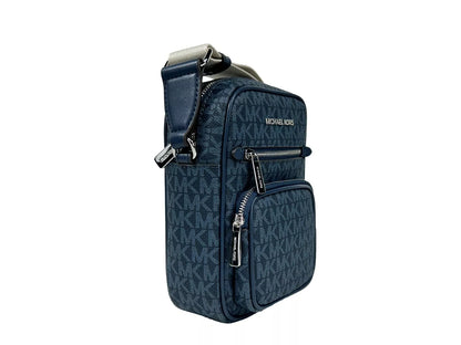 Michael Kors North South Medium Axelremsväska Marinblå