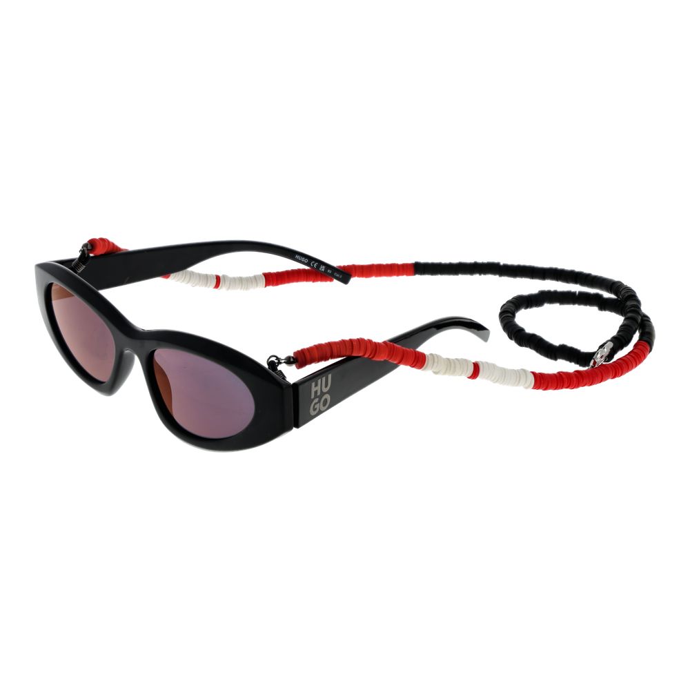 Hugo Boss svarta unisex solglasögon