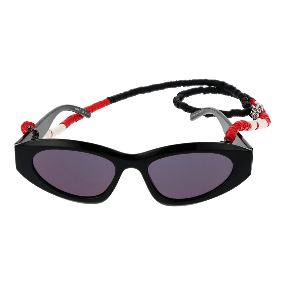 Hugo Boss svarta unisex solglasögon