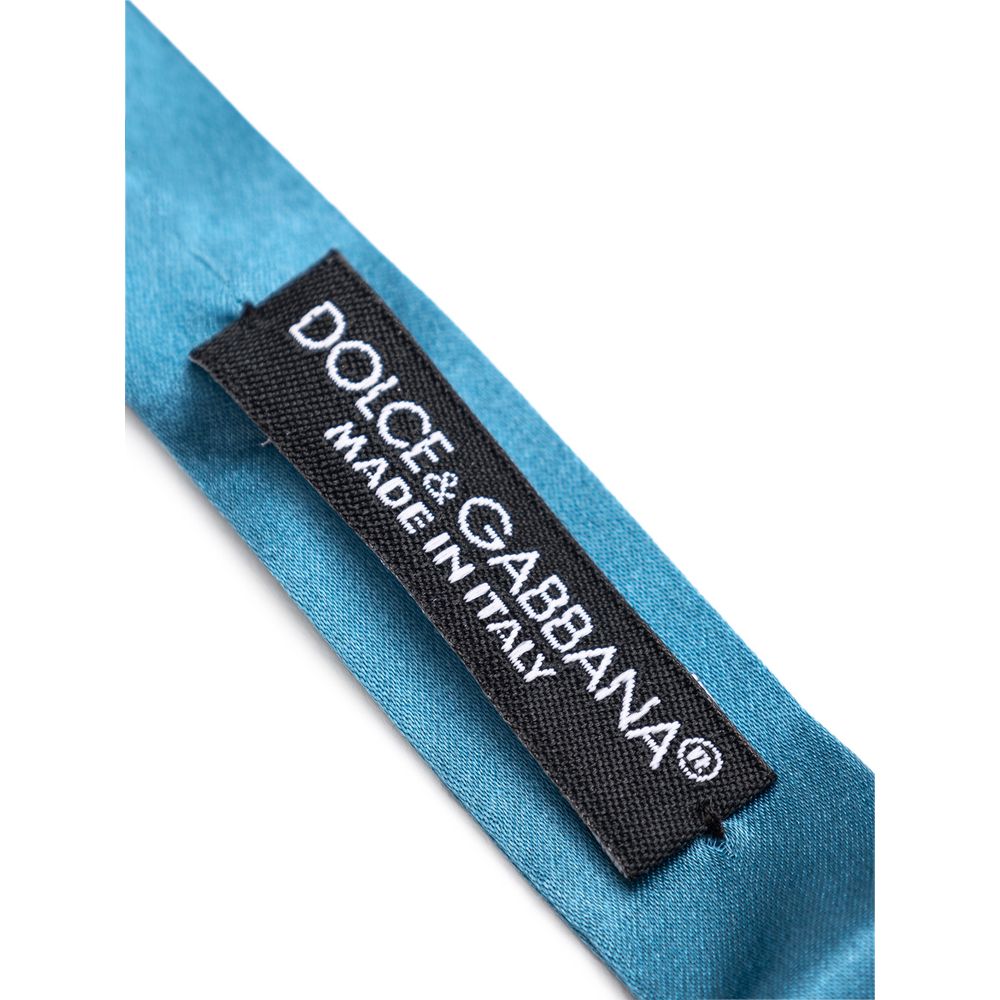 Dolce &amp;amp; Gabbana Blå Sidenfluga